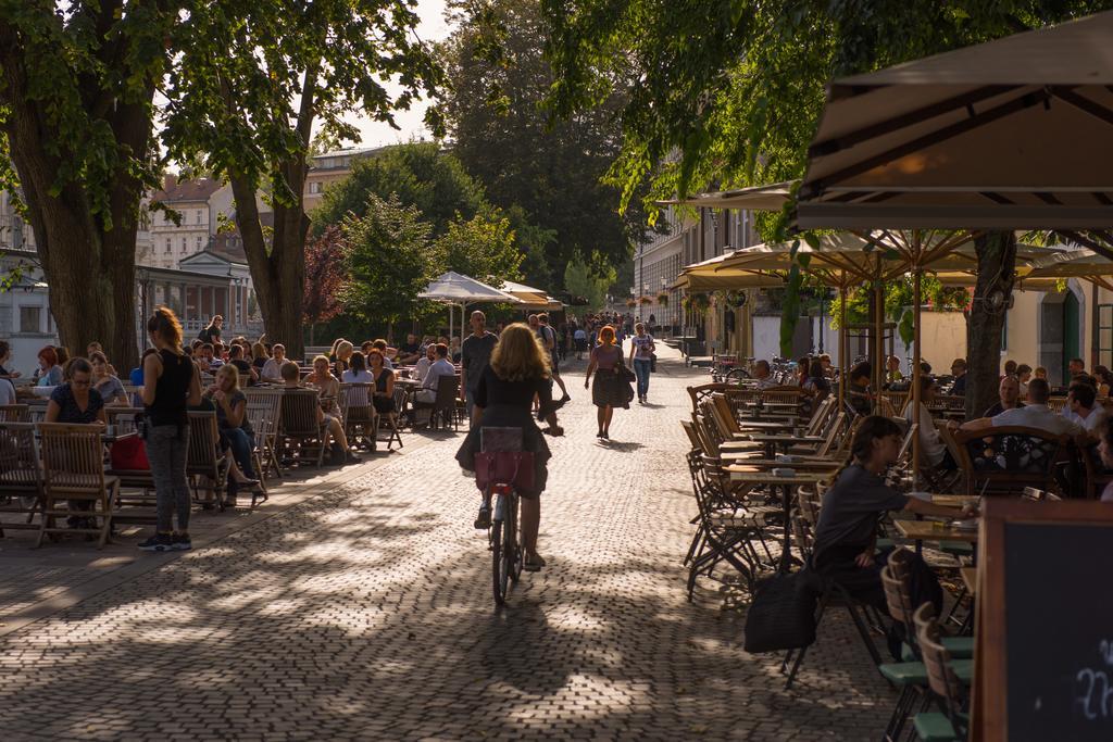 Studio In Ljubljana Center Exteriér fotografie
