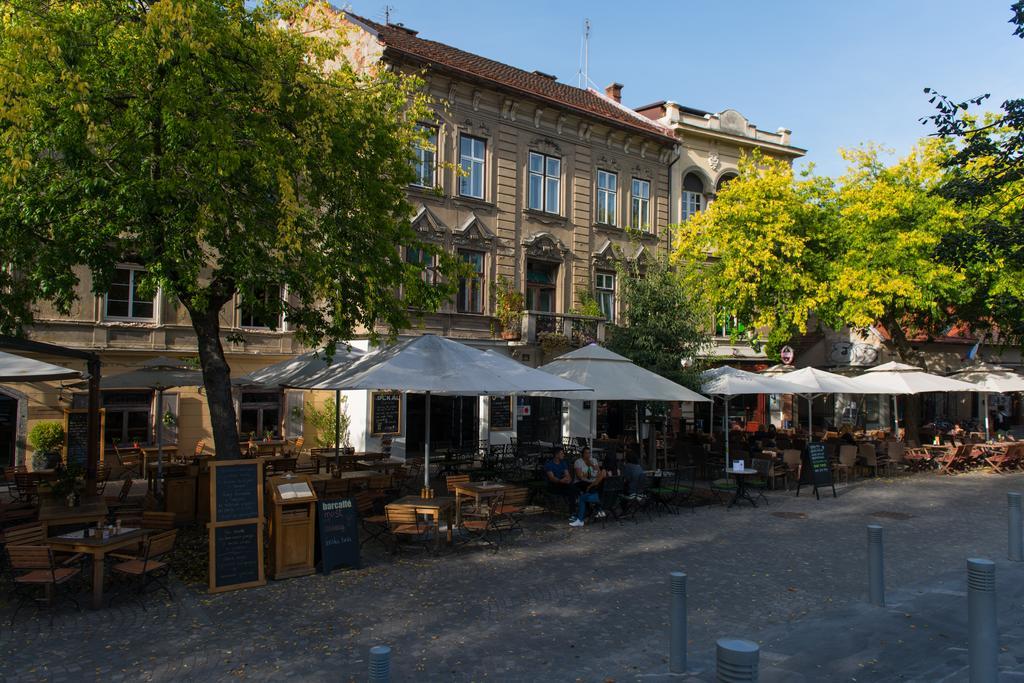 Studio In Ljubljana Center Exteriér fotografie